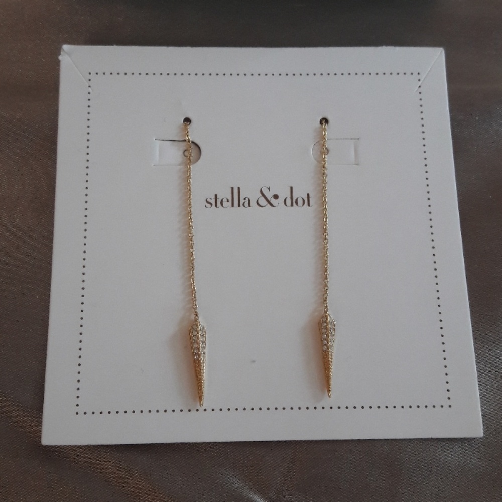 Stella & Dot Siene drop earrings
